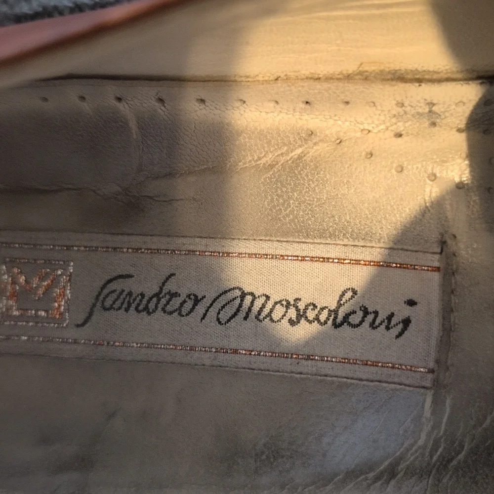 Sandro‎ Moscoloni Loafers Dress Shoes Made In Spain Size 10 1/2